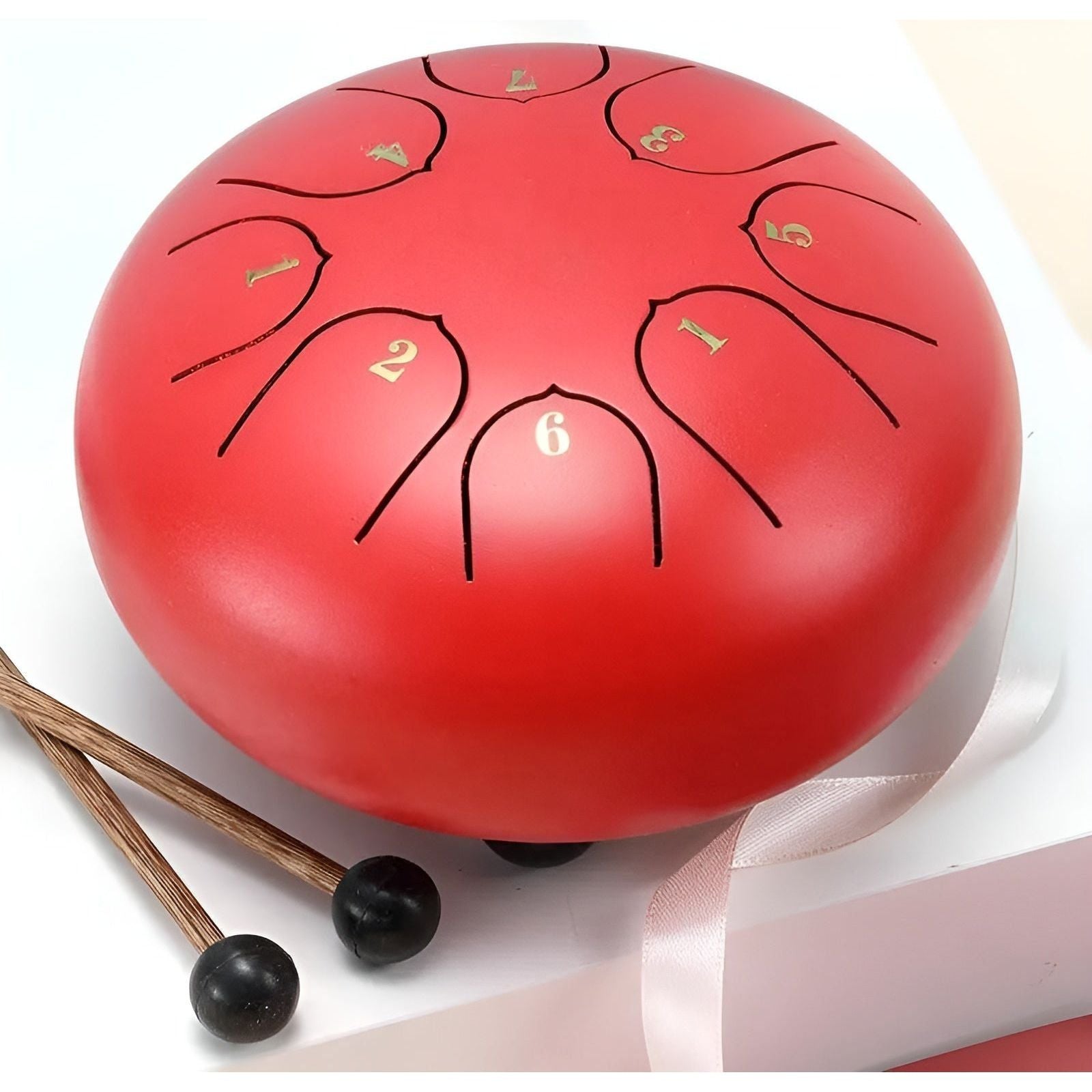 SerenityTone Trumma - Stålmun Water Utomhus Regn Trumma med Väska