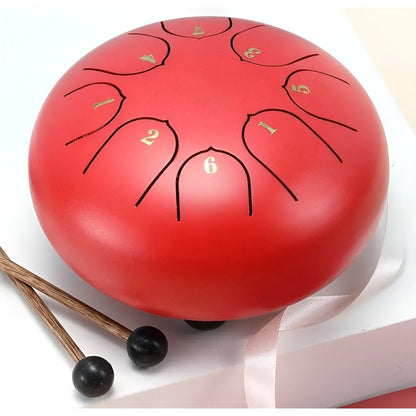 SerenityTone Trumma - Stålmun Water Utomhus Regn Trumma med Väska