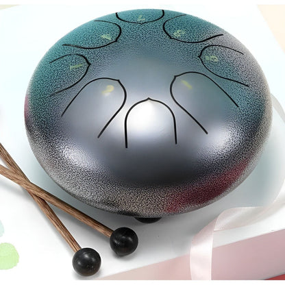 SerenityTone Trumma - Stålmun Water Utomhus Regn Trumma med Väska