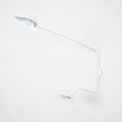 Äkta Serge Mouille Vägglampa – Designer Minimalistisk Sconce