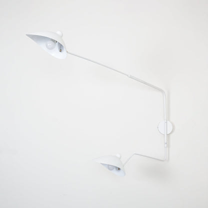 Äkta Serge Mouille Vägglampa – Designer Minimalistisk Sconce