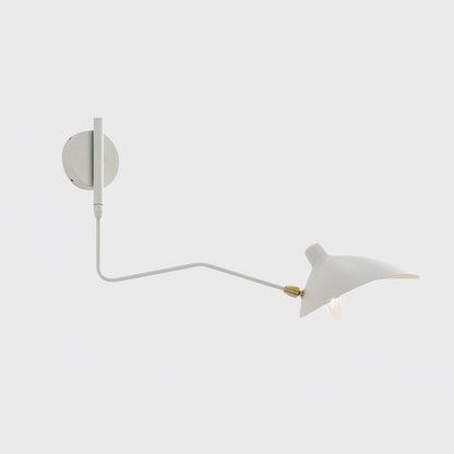 Äkta Serge Mouille Vägglampa – Designer Minimalistisk Sconce