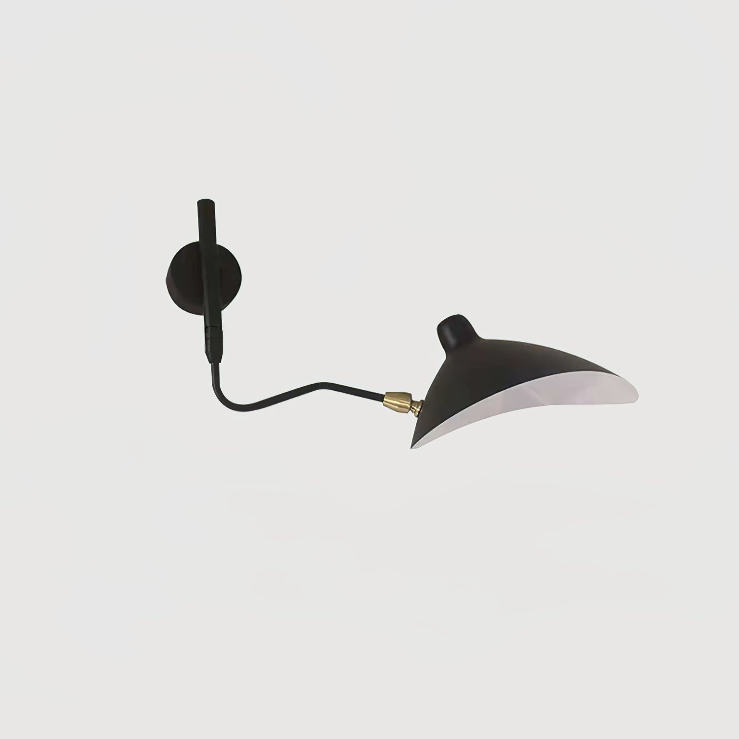 Äkta Serge Mouille Vägglampa – Designer Minimalistisk Sconce