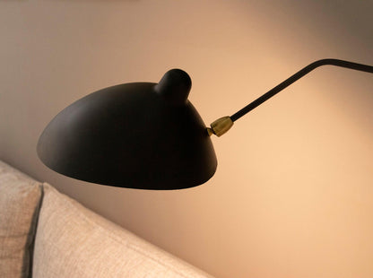 Äkta Serge Mouille Vägglampa – Designer Minimalistisk Sconce