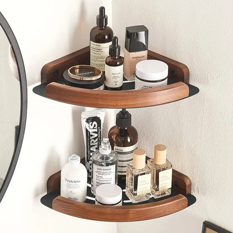 Carvallo Badregal i trä | Naturlig & Elegant | Fuktbeständig