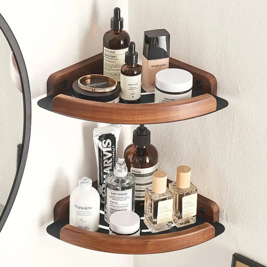 Carvallo Badregal i trä | Naturlig & Elegant | Fuktbeständig