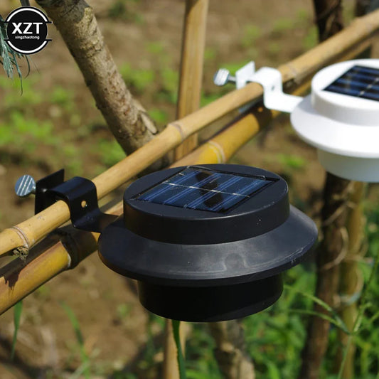 Carvallo Zaunleuchte Solvigo | Dubbel energikälla | Automatisk skymningssensor | Vattentät & Hållbar