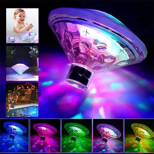 Carvallo LED-Underwater Light AquaLuma | RGB Color Change | IP67 Waterproof | For Pool, Bathtub & Party