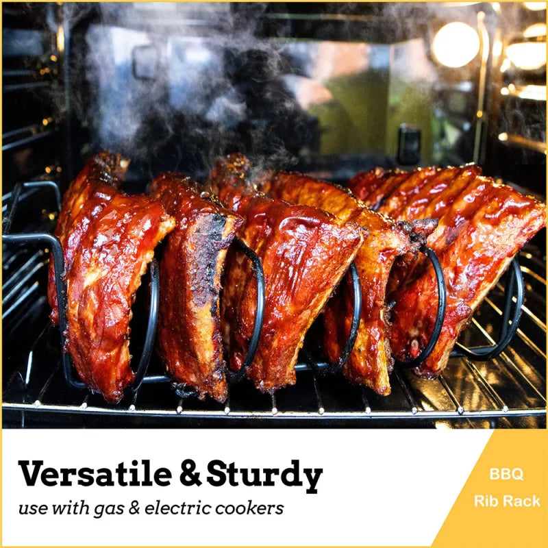 Carvallo BBQ-Steakrost | Non-stick grillställ | Värmebeständig & Robust | 32×25×8 cm