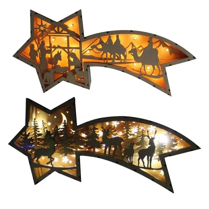 Carvallo - Elegant stjärnljus med invecklat laserskuret design