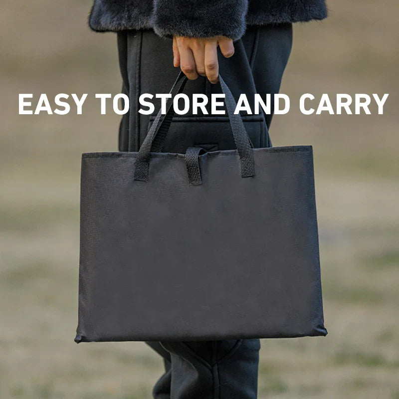 Carvallo Fällbart Campingställ | 3 Nivåer | Bärbart & Stabilt | Utomhus Förvaringshylla för Picknick, BBQ & Camping