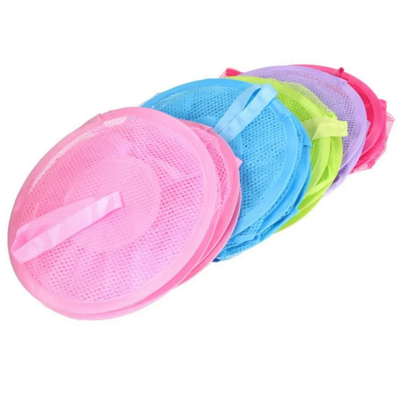 Carvallo Kids Hängende Förvaringskorg i Nätmaterial | 3-lagers Organiser för Leksaker, Tvätt & Accessoarer – 75×27 cm