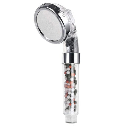 Högtrycks-duschhuvud med 3 funktioner &amp; anjonfilter – vattensparande &amp; uppfriskande som ett spa