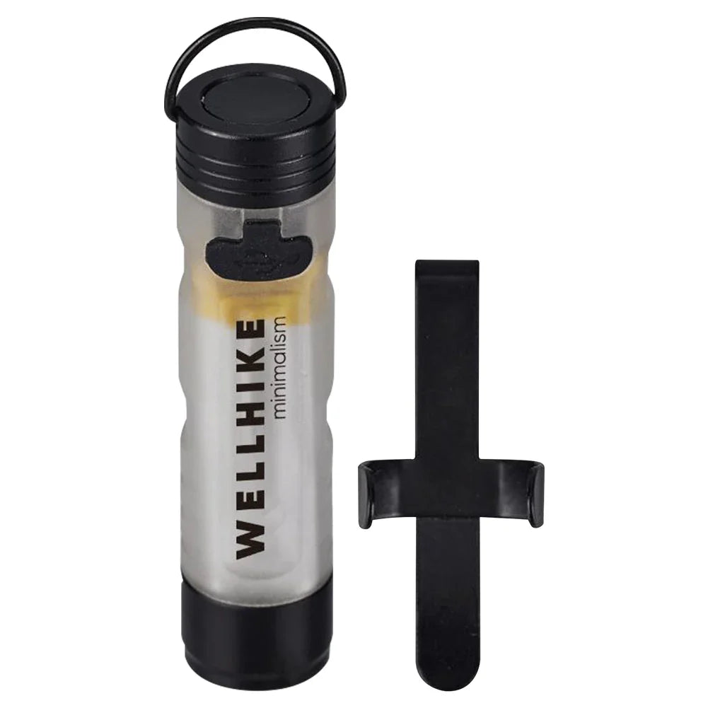 Carvallo ficklampa LUMIRO PocketBeam | 350 lm | Magnetisk & med krok | USB-C uppladdningsbar | För camping & utomhus