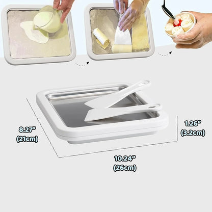 Mini Eisrullar Platta för Hemmet