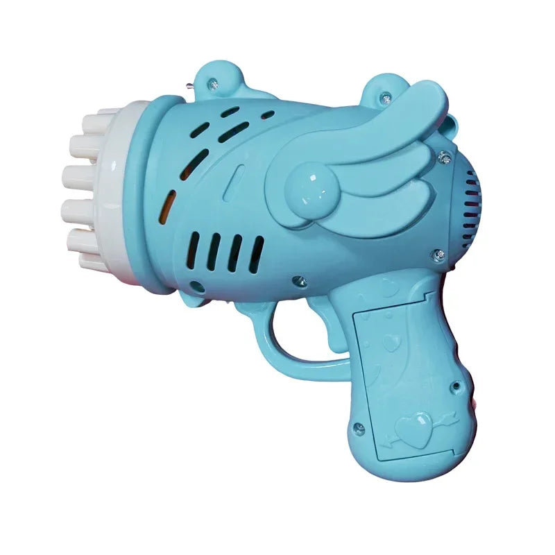 Carvallo Automatisk såpbubblasmaskin | 32 munstycken & LED-ljus | Rolig dinosaurie-design | För barn & utomhusaktiviteter