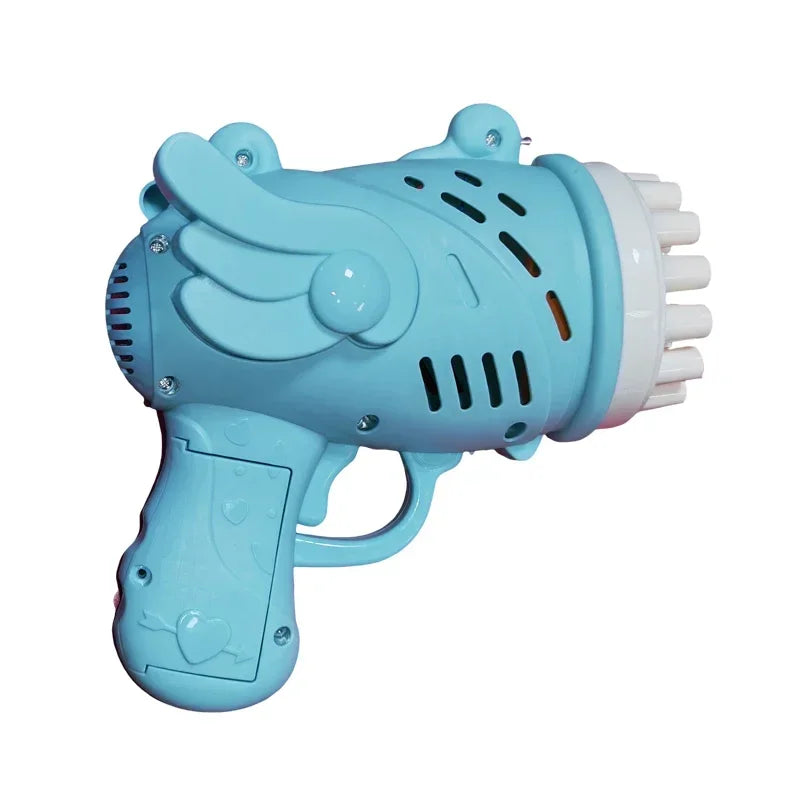 Carvallo Automatisk såpbubblasmaskin | 32 munstycken & LED-ljus | Rolig dinosaurie-design | För barn & utomhusaktiviteter