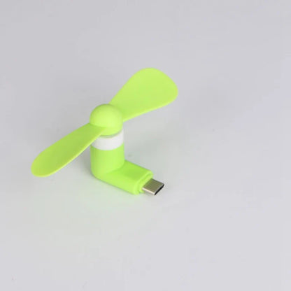 Carvallo Mini USB Handhållare Fläkt | Flexibel &amp; Ultr lätt | För Smartphone, Powerbank &amp; Laptop | Utan Batteri