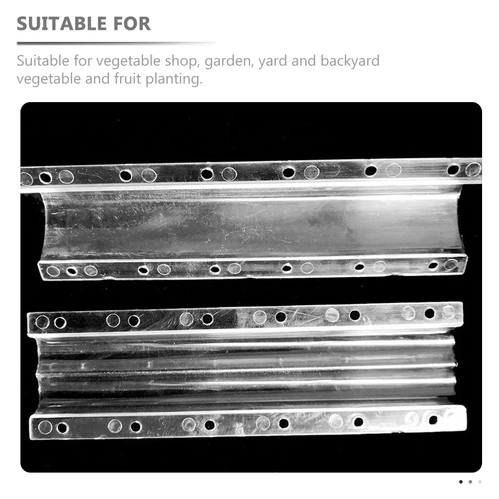 Carvallo Frukt- & Grönsaksform Set | Hjärta & Stjärna | Återanvändbara tillväxtformer i plast | 20 × 6,5 × 4 cm