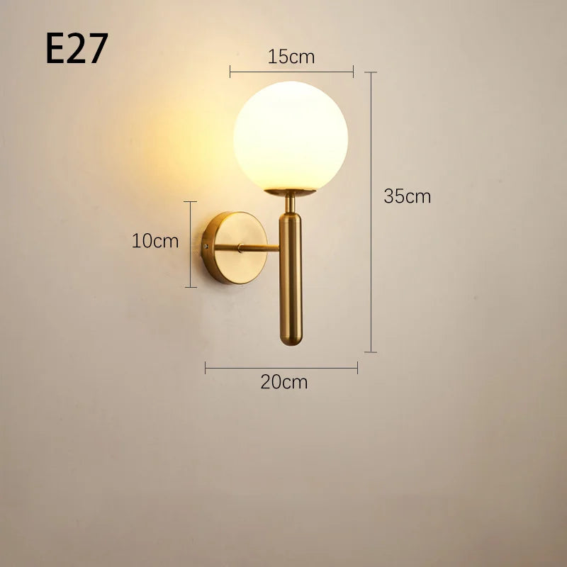 Arnea Vist | LED-vägglampa i modern design för sovrum och vardagsrum