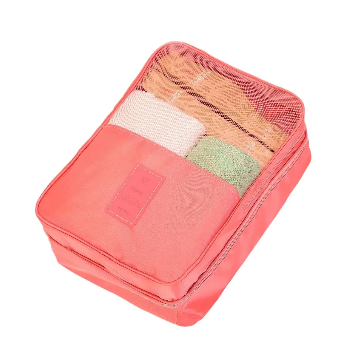 Carvallo TravelPro | Kompakt & Mångsidig | För 3–4 Par Skor | Cationic-Stoff