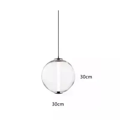 Pyrrhos | Skandinavisk glaspendellampa för sovrum och matrum
