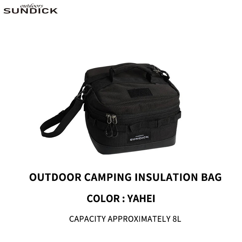 Carvallo Termosäckchen | Isolerad campingväska för skålar & muggar | Kompakt & robust