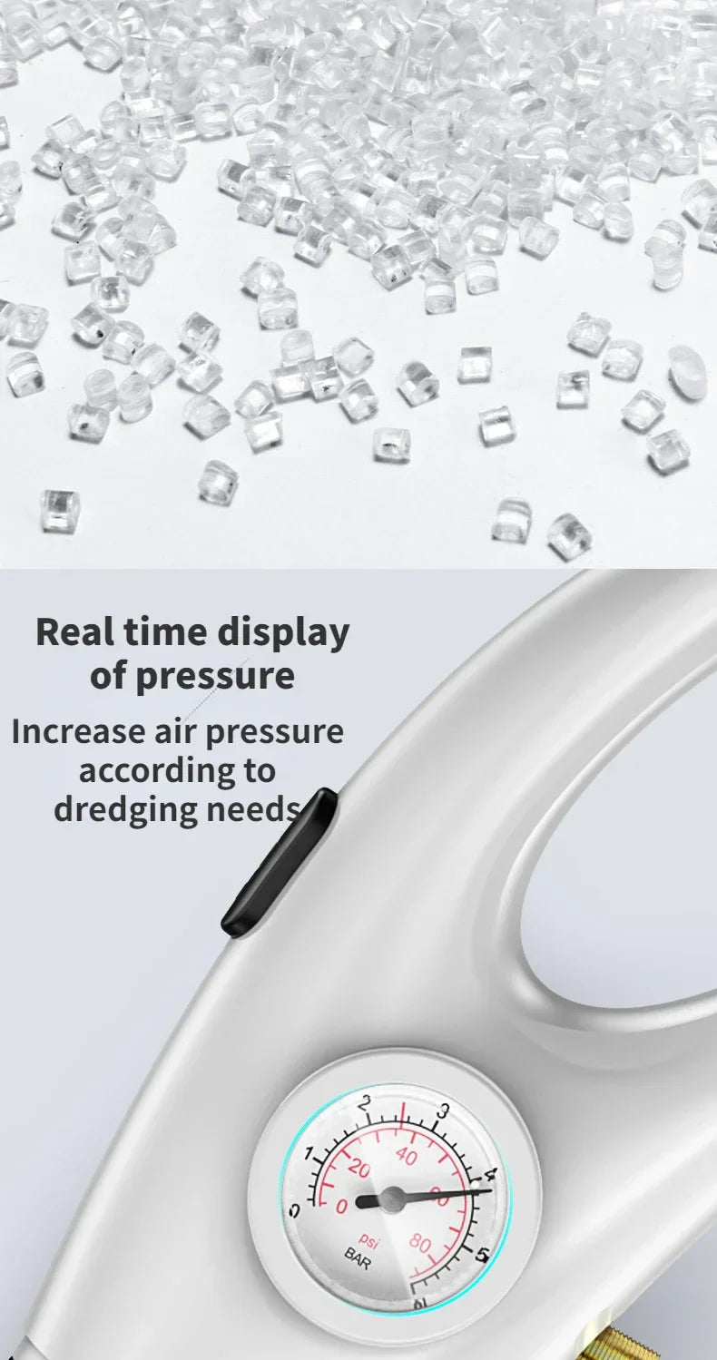 Rayvia högtrycksavloppsrensare och toalettplunger