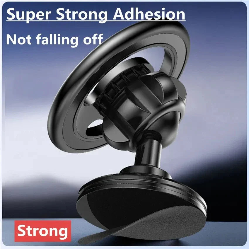 Carvallo AutoMount Magnetisk Telefonhållare för Bil | 360° Svängbar | Stark Håll för iPhone, Samsung & Co.