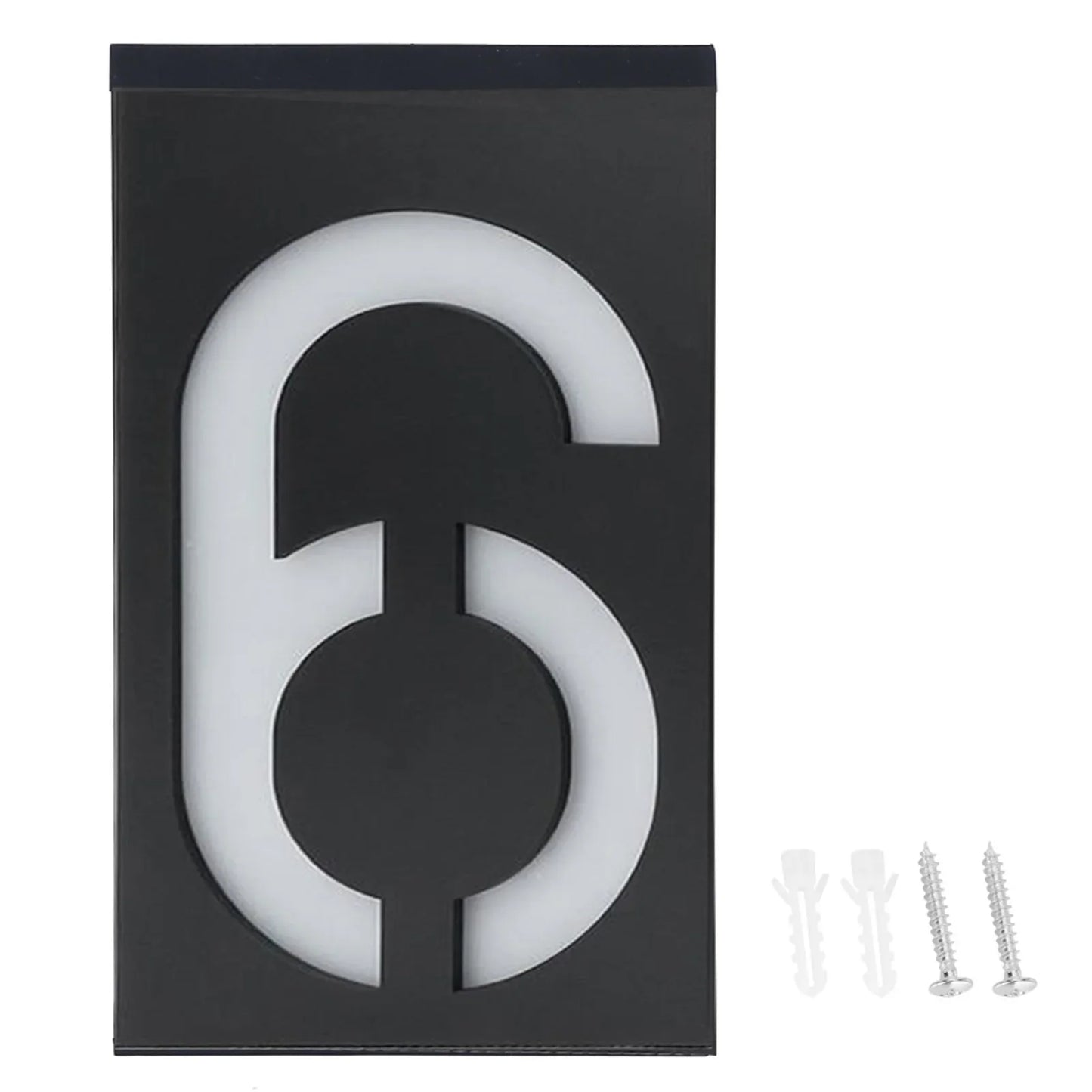 Carvallo Solar Husnummerlampa | LED Belyst | Vädertålig IP55 | Automatisk ljus vid mörker