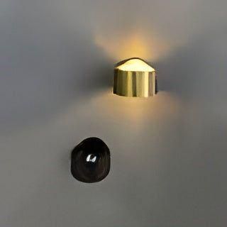 ShineGlow Light - Minimalist guld vägglampa