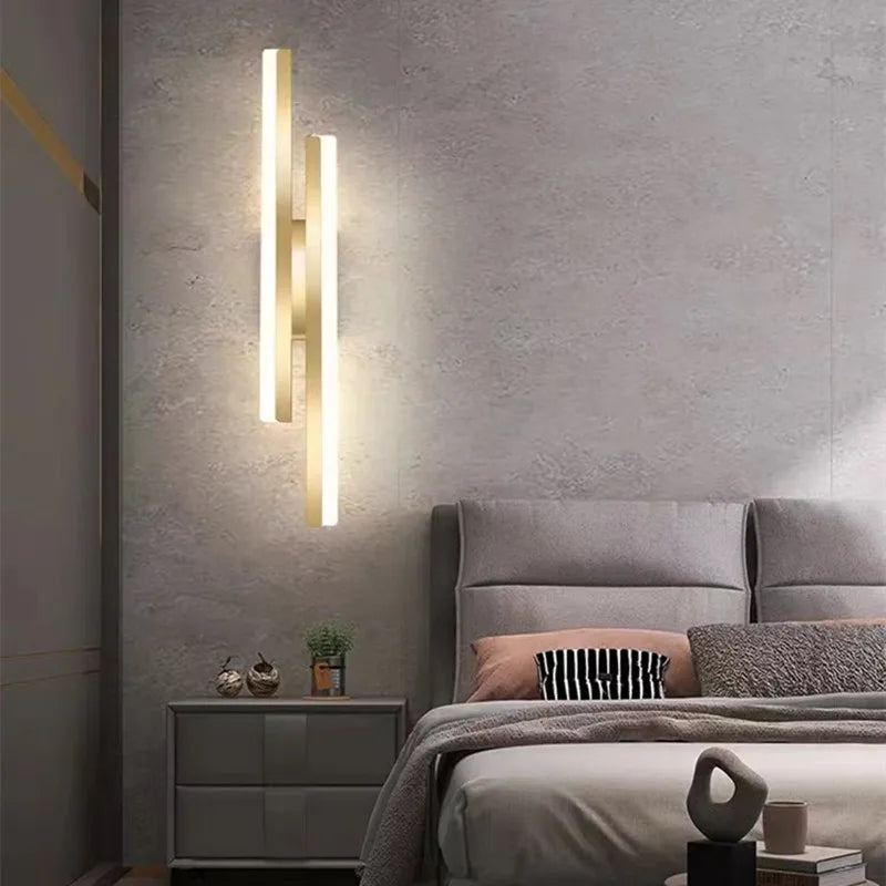 LumiGlow LED Vägglampa – Elegant Minimalistisk Belysning för Moderna Interiörer