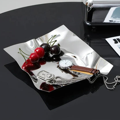 Eclipse Nouveau Förvaringsbricka - Modern Design i Rostfritt Stål