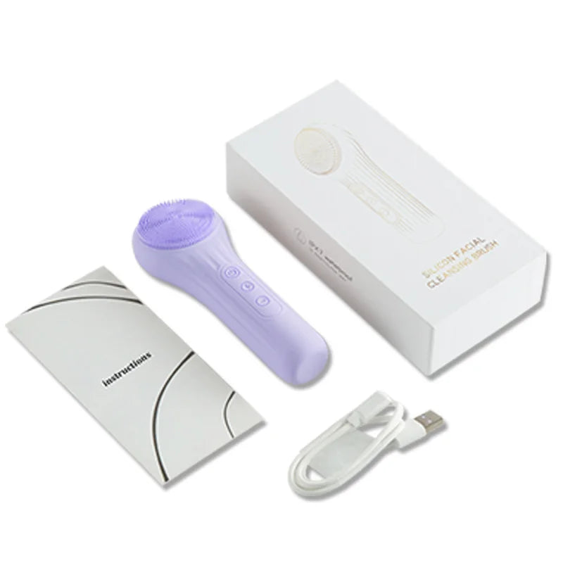 Carvallo LumiGlow | Sonic-teknologi &amp; anti-aging-massage | Silikon &amp; trådlöst uppladdningsbart