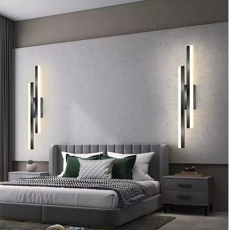 LumiGlow LED Vägglampa – Elegant Minimalistisk Belysning för Moderna Interiörer