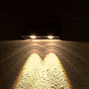 Carvallo-Vägglampa LumoGuard | Med rörelsesensor | Väderbeständig IP65 | LED Varm-/Kallvit | För utomhusområden