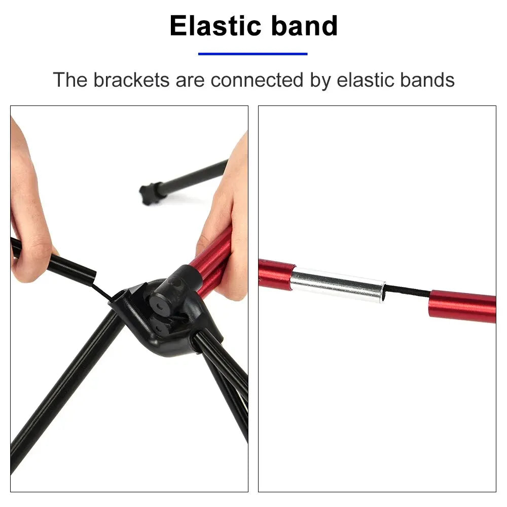 Carvallo Fällbord för utomhus & camping | Ultralätt & stabilt | Aluminium | Inkl. bärväska