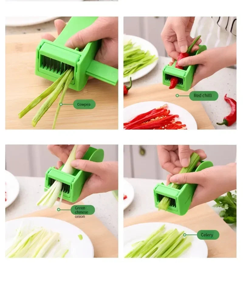 Carvallo-Schneider Frilivo | Skarp & Tidsbesparande | Rostfria blad | Mångsidig köksassistent