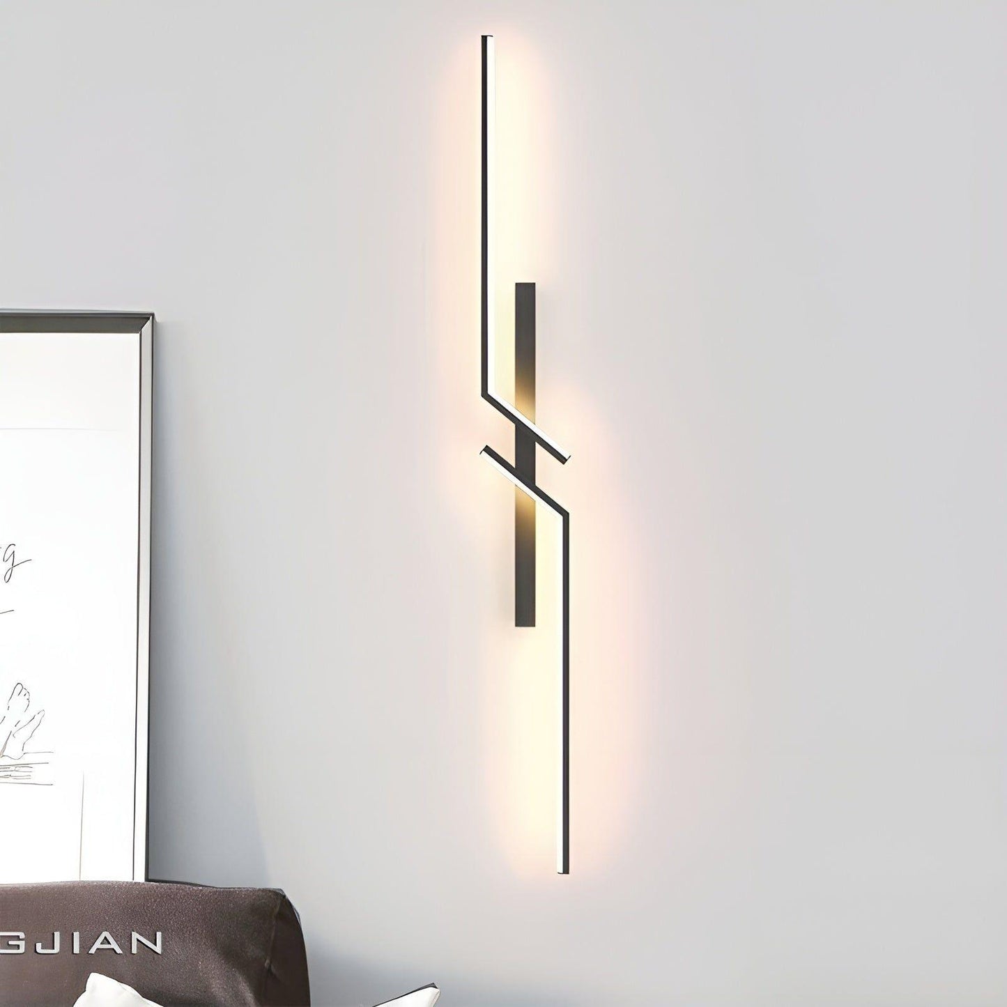 ModernLine Light - Modern minimalist background decoration LED wall lamp