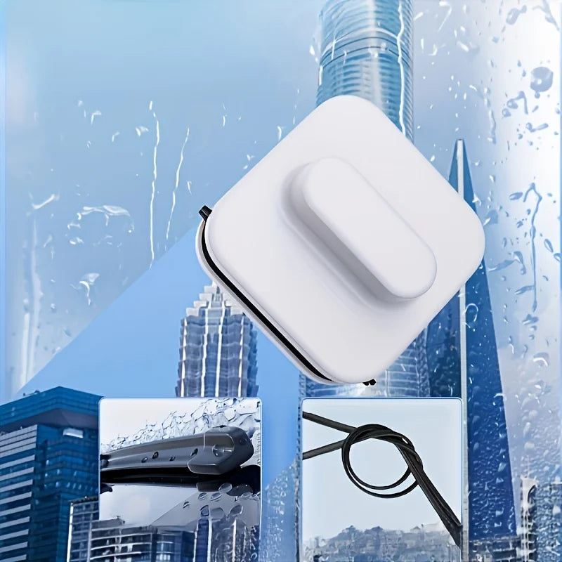 Carvallo Pro Fönsterputsare | Dubbelsidig design | Streckfri rengöring | Med gummilist och ergonomiskt handtag