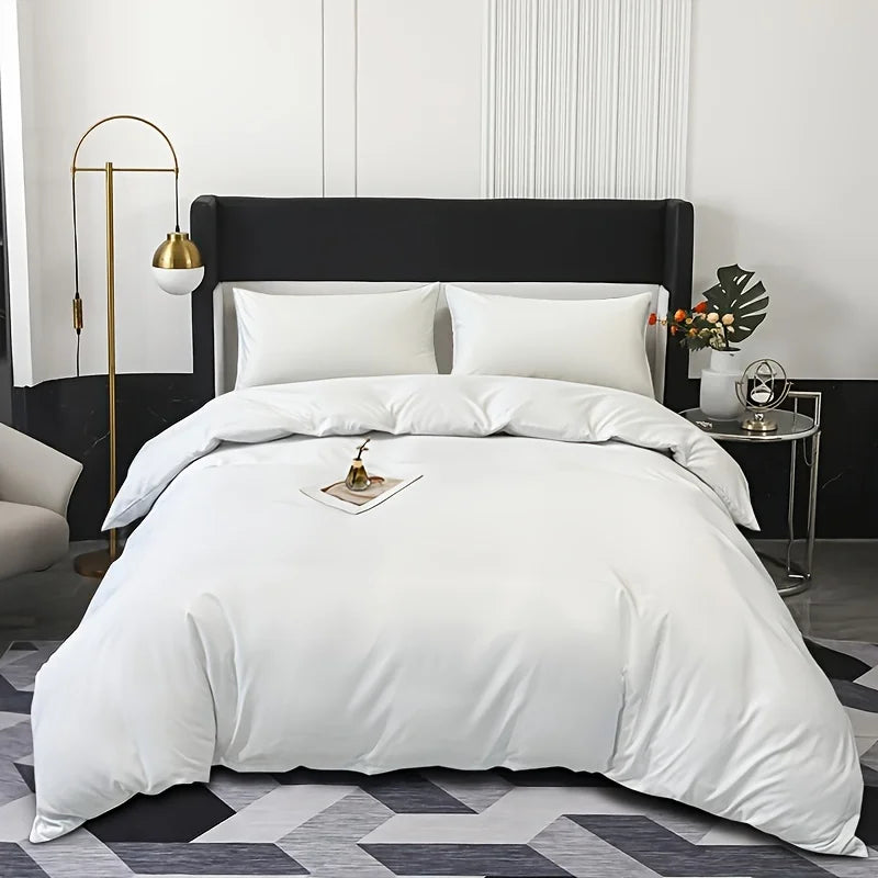 3-delad Borstad Duvet Täcke Set
