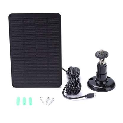 Carvallo Micro 10W Solpanel | Monokristallin | IPX6 Vattentät | Micro-USB | För kameror, belysning &amp; små solarsystem