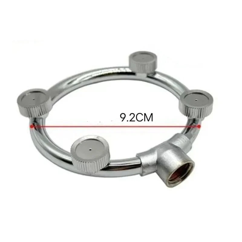 Carvallo Pro | 3/4/5-fach M14 spruthuvud | Högtryck nebulisator | Fin dimma för trädgård & växthus