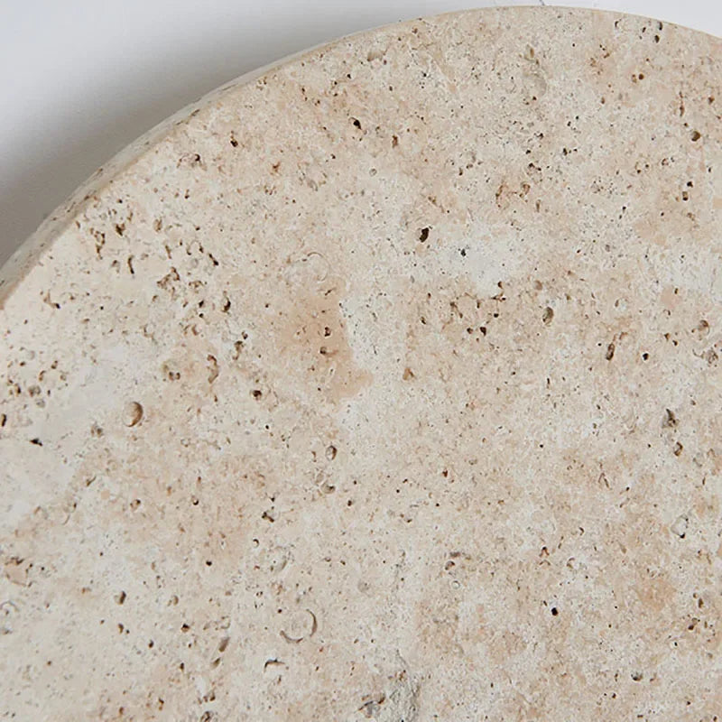 EarthyRadiance - Vägglampa av natursten med varm LED-belysning