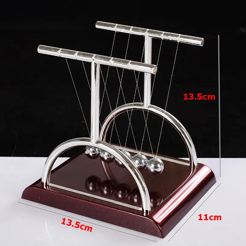 NewtonGlide - Stilig Pendelklot med Evig Rörelse och Fängslande Design