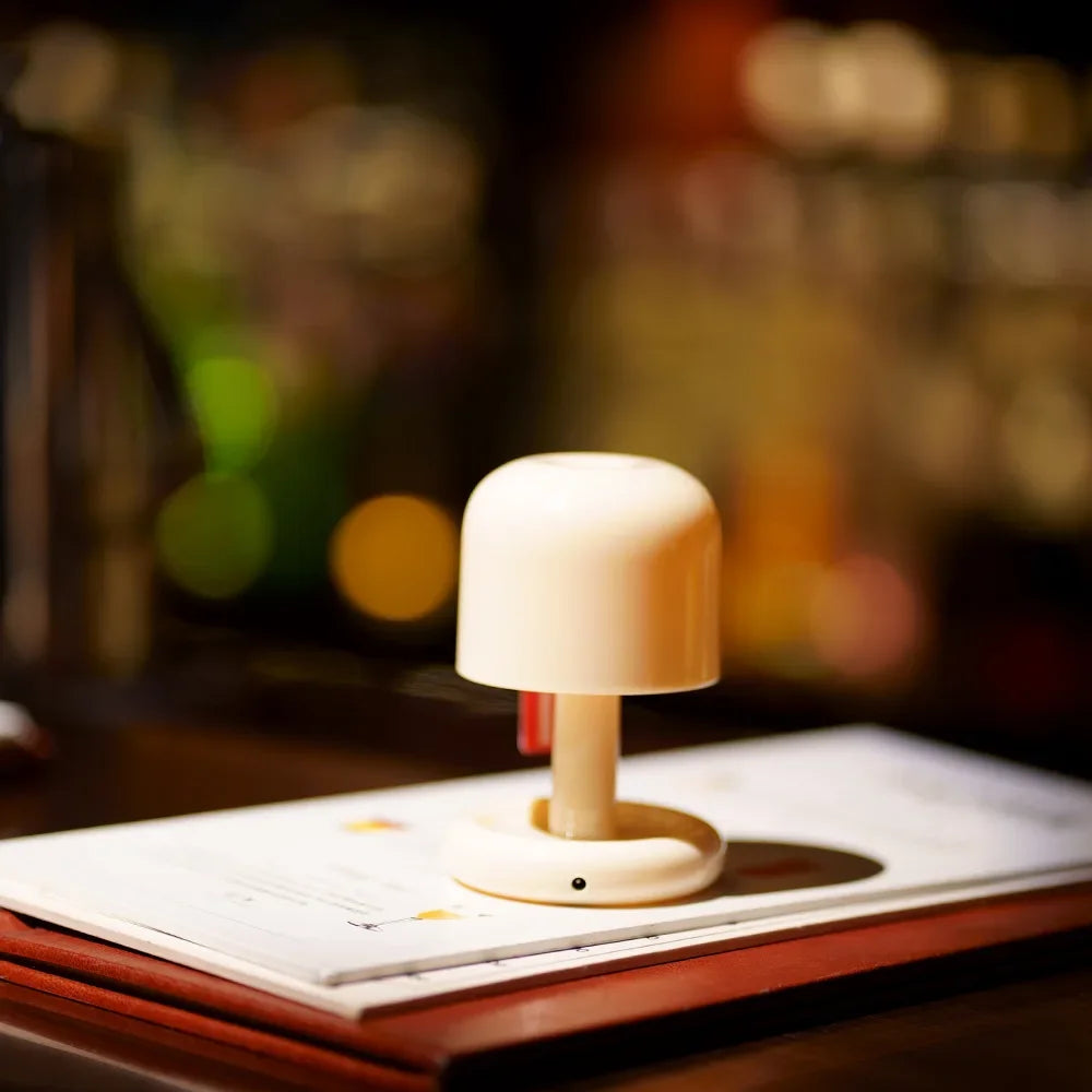 PaddenstoelGlow – Nattlampa med Varmt LED-ljus