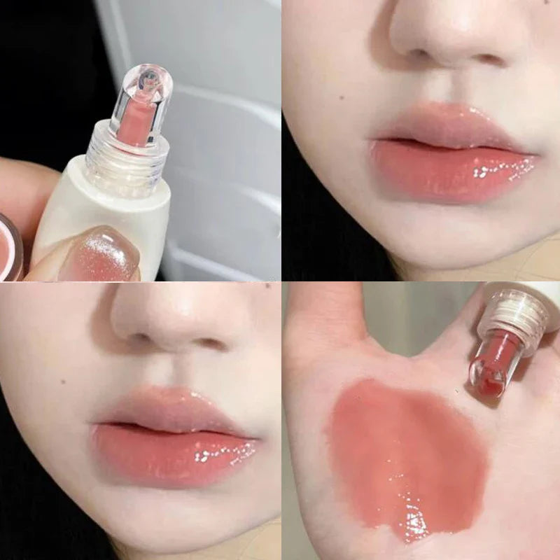 Carvallo-Gloss LumiLips MirrorGloss | Klar glansvård med jelly-textur | Fuktgivande & Icke-klibbig | 5 ml