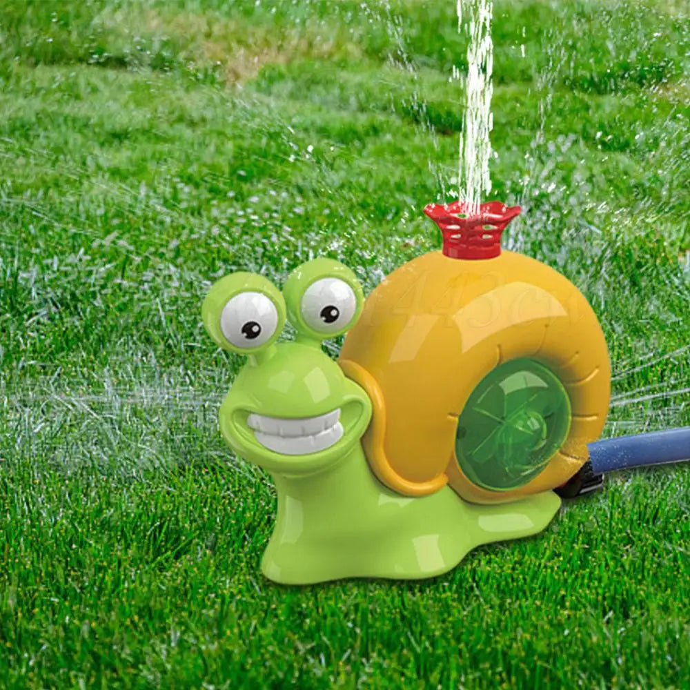Carvallo Vattensprinkler-leksak | Rolig trädgårdssnigel | För barn från 3 år | Sommar-sprutkul i trädgården &amp; pool