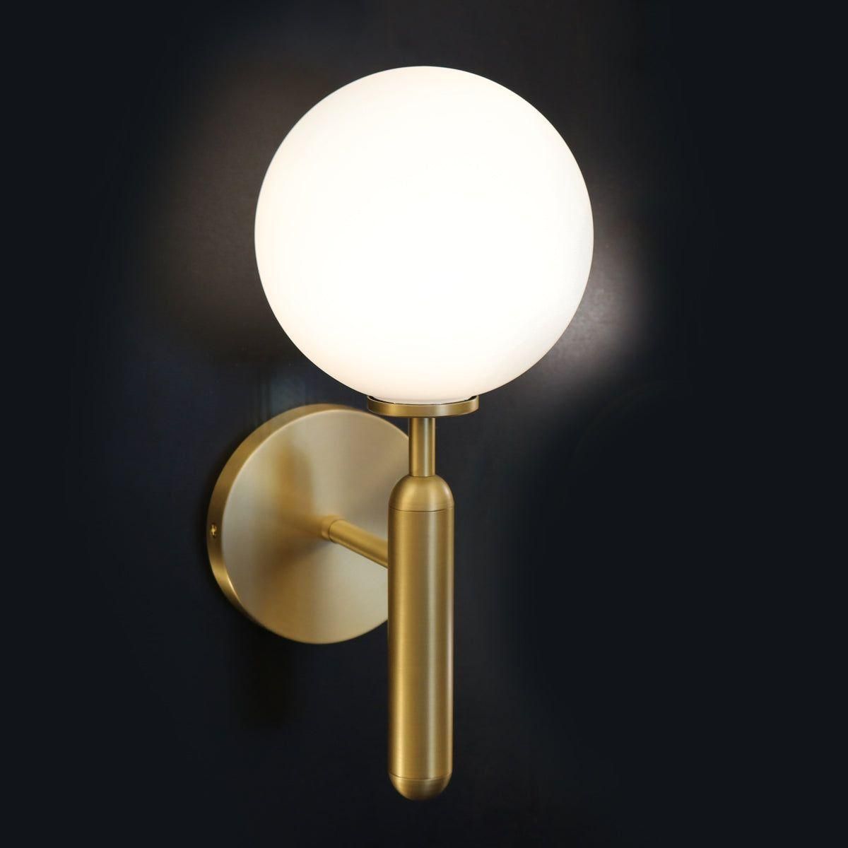 CrystalDream Light - Modern Nordisk Glas Boll LED Vägglampa