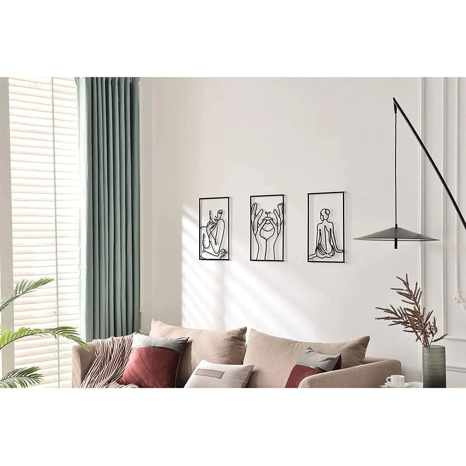 Silhuett - Nordisk Väggkonst i Metall